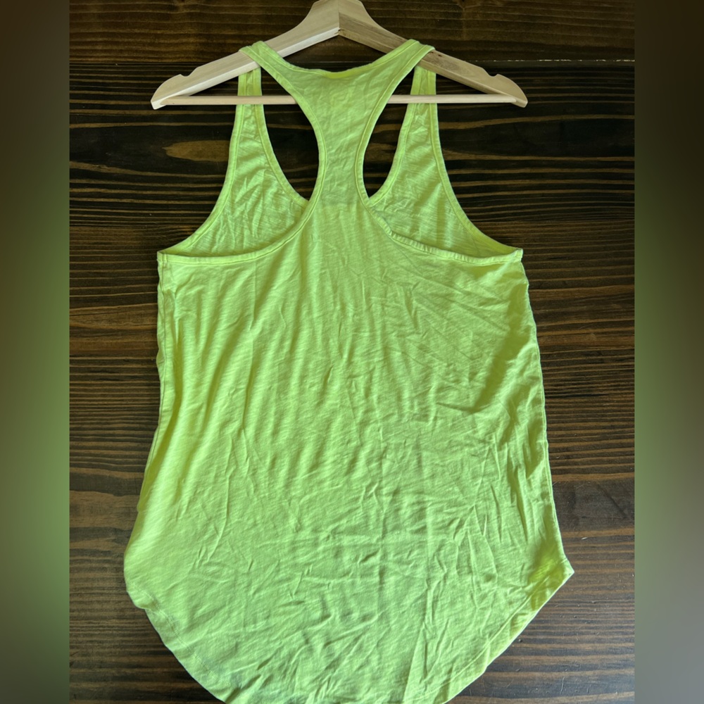 Victoria's Secret Bright Lime Tank Top - Picture 4 of 4